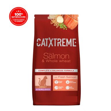 Catxtreme Salmon Esterilizado alimento para gato